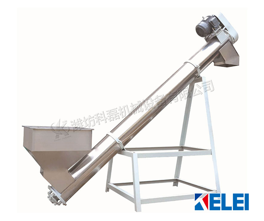 不鏽鋼(gāng)螺旋絞龍輸(shu)送設備