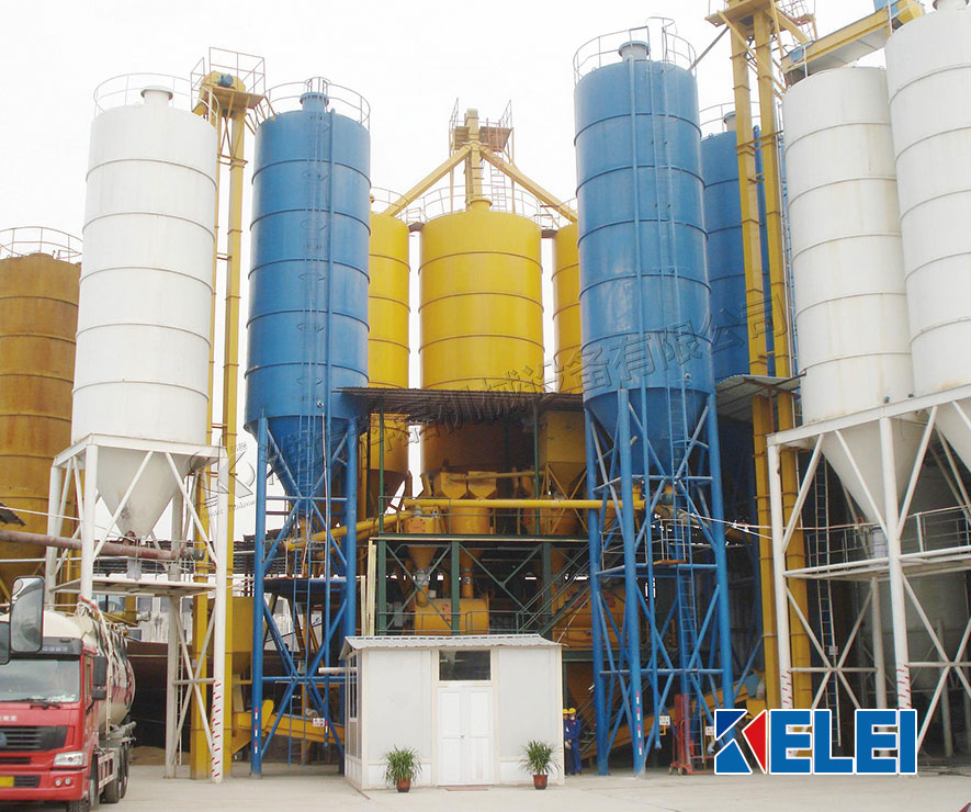襄阳用(yong)裕橡胶制造有(you)限公司(WAP站)幹粉(fen)砂漿生産線