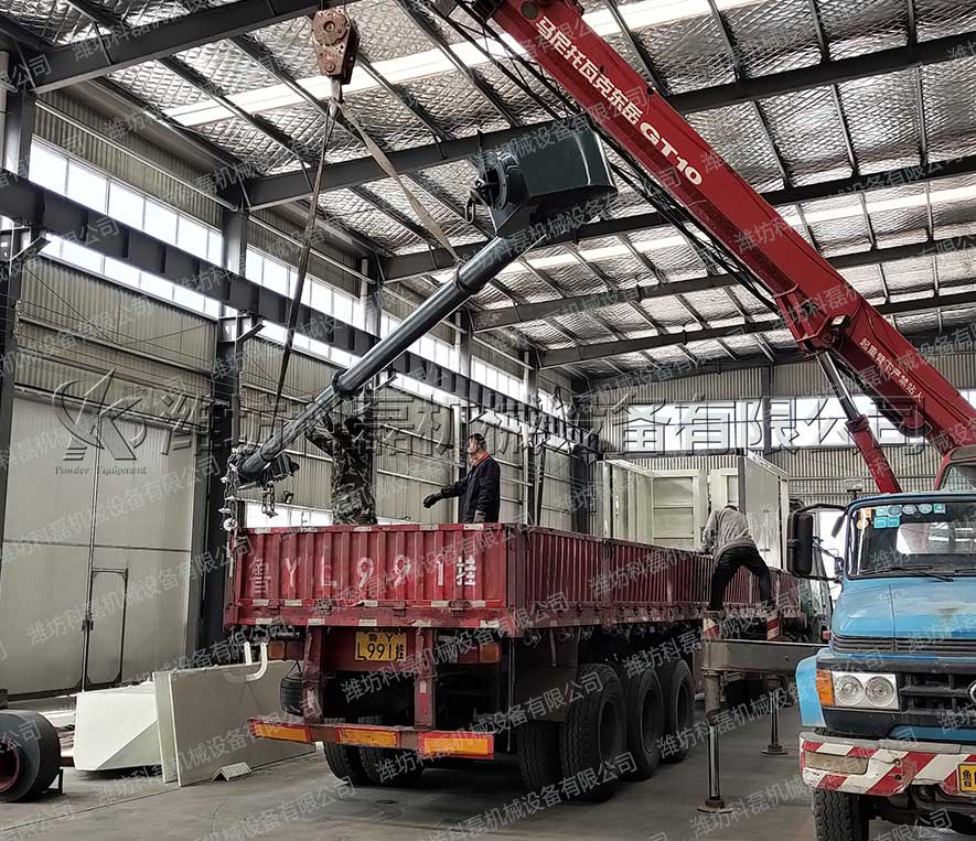 管鏈拆包 管鏈(liàn)輸送機 噸袋拆包(bao)機 發貨實拍 第2張(zhāng)