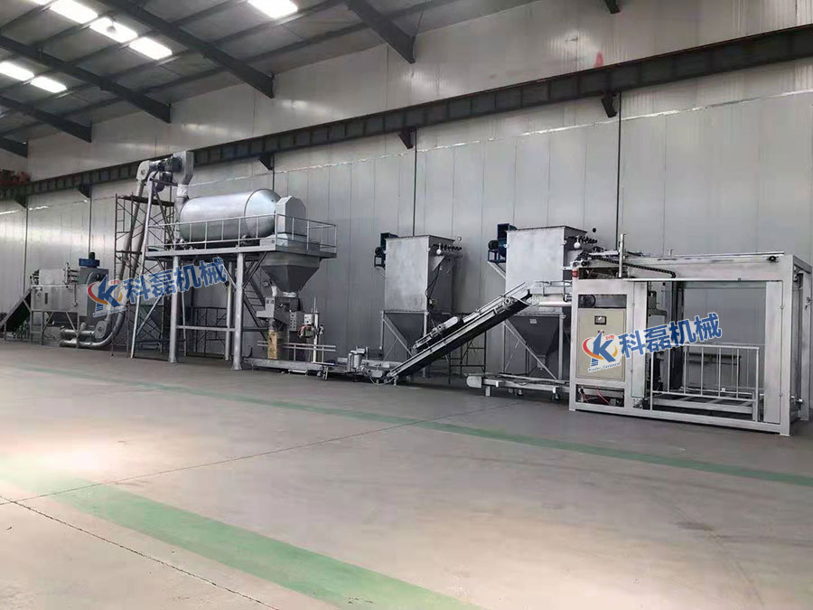 襄阳用裕(yu)橡胶制造有(you)限公司(WAP站)拆(chāi)包輸送包裝(zhuang)碼垛生産線(xian)客戶現場實(shí)拍 第1張