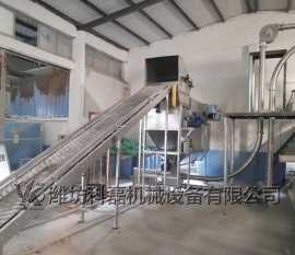 自動(dòng)拆包、管(guan)鏈輸送(sòng)站使用(yong)實拍